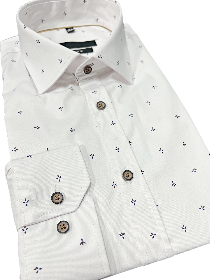 Pánska košeľa so vzorom, P45